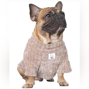 NWT Large Plus Cozy Canine Tan Sweater